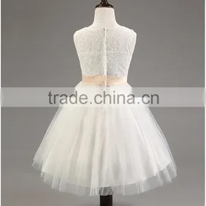 Lastest Wholesale Elegant Girls Chiffon Party Hand Embroidery Dresses TR-WS31 thumbnail-4