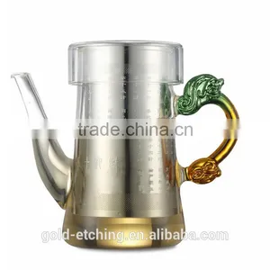 Factory Price Stainless Steel Tea Infuser Metal Tea Infuser for Tea Pot Tea Mesh Filter thumbnail-3
