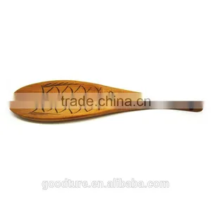 Solid Wood Fish Shape Rice Scoop Meal Serving Scoop Rice Ladle thumbnail-4