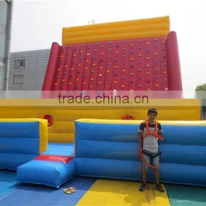 Popular Commercial Inflatable Amusement Park Inflatable Rock Climbing Wall thumbnail-3