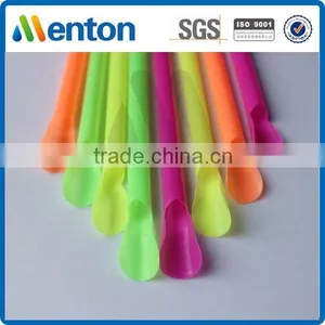 Plastic Drinking Straw With Spoon Manufacturer thumbnail-1