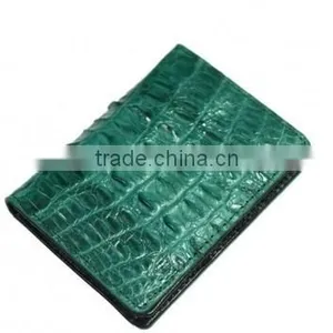 Crocodile Leather Card Clip Wallet SCRCW-011 thumbnail-1