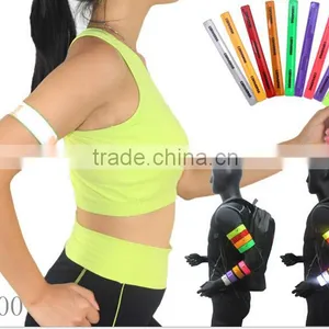 Reflective Pvc Snap Bracelet Wrist Band for Safety thumbnail-3