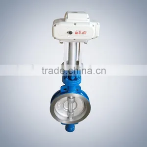 Electric Metallic Seal Wafer Butterfly Valve thumbnail-1