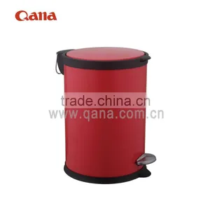 3L - 30L Factory Made Plastic Pedal Stainless Steel Garbage Can thumbnail-3