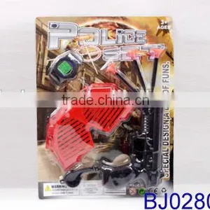 Happy Children Toy Cheap Plastic Police Gun Toys thumbnail-1
