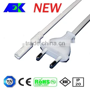 Led Pendant Light 250V 2.5A AC Power Cord Mikro-stecker Euro Plug to 250MP Male Connector thumbnail-1
