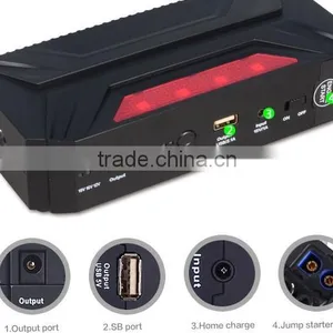 2016 High Quality Eps Battery Jump Starter Power Bank 16500mAh Portable Car Jump Starter thumbnail-2