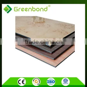 Greenbond China Supplier Aluminum Composite Board Marble Aluminum Construction Material thumbnail-1