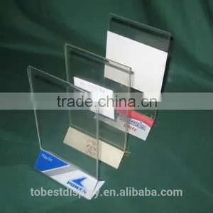 China Professional Factory Custom Acrylic Menu Stand thumbnail-1