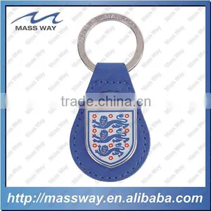 Souvenir Antique Customized Metal Leather Keychain thumbnail-4
