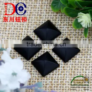 Black Square Shape Alloy Fashion Jeans Rivet for Ciothing Accessory thumbnail-4