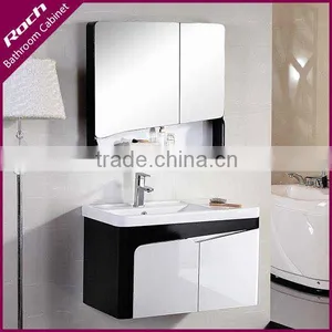 ROCH 8020 Best Selling PVC Bathroom Vanity Customized With Ceramic Basin thumbnail-1