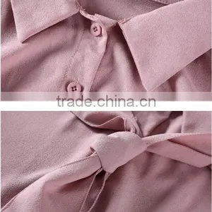 Lady and Woman Casual Office Elegant Blouses and Shirts Top thumbnail-3