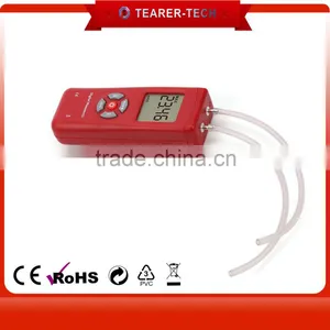Digital Dual-port Pressure Gas Manometer 10Psi/68.94kPa/ 276.7inH2o From China Supplier TL-102 thumbnail-3
