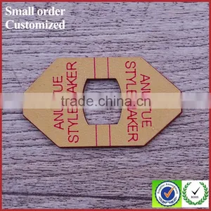 New Design Leather Fiber Pocket Fold Decoration Printed Clothing Brand Label thumbnail-4
