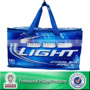 Lead-free Non Woven Insulated Cooler Beer Bottle Bag thumbnail-1