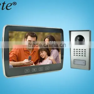 Factory DIY 10 Inch Good Night Vision Apartment Video Door Phone Intercom System thumbnail-2