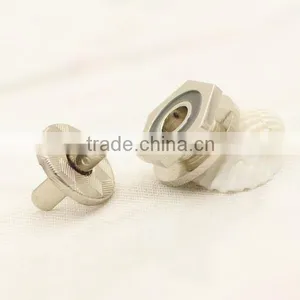 Hexagonal Metal Zinc Alloy Magnetic Button for Bag thumbnail-3