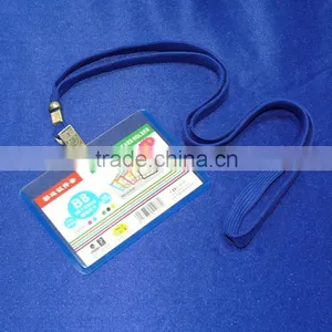 id Badge Business Card Holder Plastic Vertical Work Credit Card Holders thumbnail-1