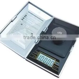 Large Capacity Mini Pocket Scale With Bag and Spoon thumbnail-1