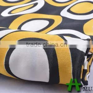 Mulinsen Textile Polyester Spandex Fashion Pattern Printed Twist Satin Fabric thumbnail-2