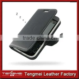 Classic Black PU Leather Stand Case Cover for Blackberry Z30 Case Screen Protector thumbnail-1