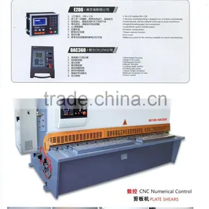 Hydraulic Pendulum Plate Shears Machine for Sheet Cutting Metal QC12K-10/3200 thumbnail-4