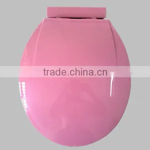 1024 Sanitary Ware Round Plastic European Toilet Seat Cover thumbnail-1