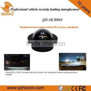 Vandalproof Embeded Mini Dome Camera For Inside Car / Lift And Taxi thumbnail-1