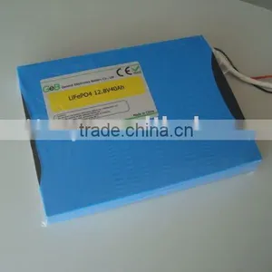 Electric Cars, Motors 12.8V 40Ah Lifepo4 Battery Pack thumbnail-1