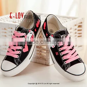 NO.D020HHot Sales High Quality Ladies Canvas Shoes Quality Choice thumbnail-4