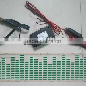 11*45cm High Luminance EL Equalizer Car Sticker thumbnail-1