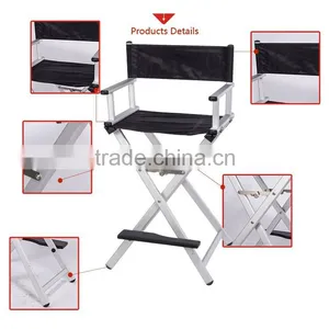 Aluminum Portable Hairdressing Portable Chair For Makeup Artist thumbnail-6