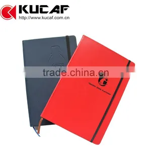 Hardcover pu Leather Notebook With Embossed Logo thumbnail-1
