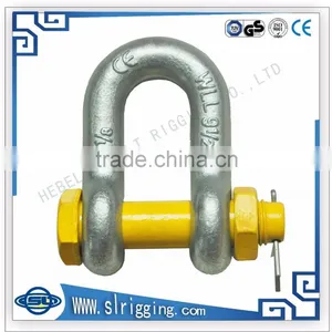 G80 Drop Forged Bolt Type Dee Shackle thumbnail-1