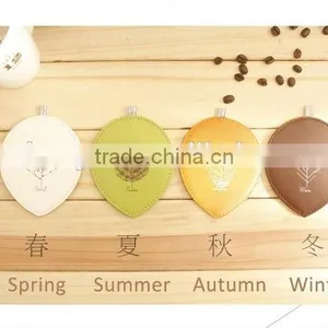13001 Pure and Fresh Leather Coaster Set thumbnail-3