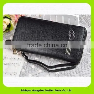 15525 Custom Wholesale Zipper Women Wallet With Strap thumbnail-6