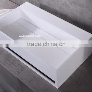 2016 New Design Resin Basin,Wash Basin Sinks, Solid Stone Resin Wash Basin, Wall Hung Wash Basin thumbnail-4