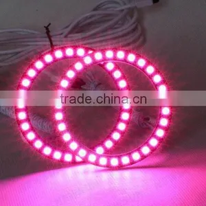 Fit for All Car Angel Eyes Headlight, 36Leds 5050SMD 100mm DIA RGB SMD Ring Angel Eye Led 12V thumbnail-5