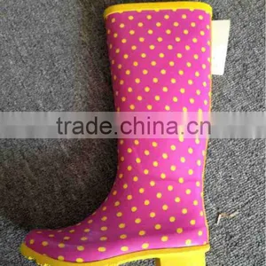 Wave Point Printing Women Fashion Cute Shoes Boots Wholesale thumbnail-1