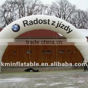White BMW Inflatable Advertising Entrance Arch thumbnail-1