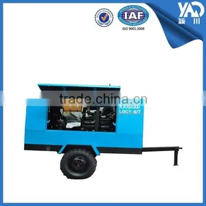 Lubricated Lubrication Style and Diesel Power Source Air Compressor Head thumbnail-1