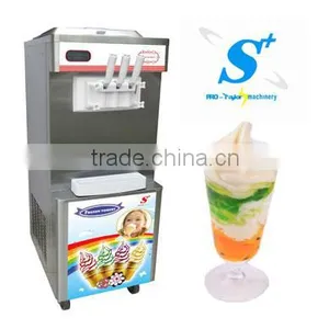 2+1 Mixed Flavors Good Price Commercial Frozen Yogurt Machine for Sale (ICM-T338) thumbnail-1