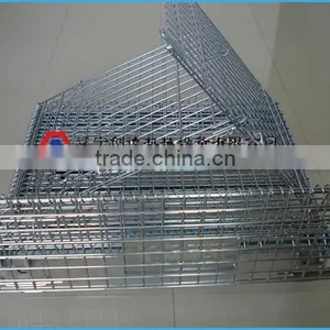 Foldable Galvanized Best-selling Cargo Storage Steel Wire Mesh Basket thumbnail-2