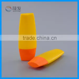 Empty Plastic Sunscreen Lotion Bottle thumbnail-2
