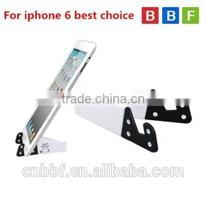 BBF Folding Tablet Stand of Iphone and Mobile Phone,cellphone Stand for Iphone 6 thumbnail-1