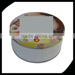 Custom Character Round Tin Box/custom Tin Lunch Box thumbnail-1
