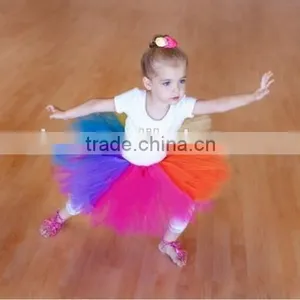 Newest Designer Ballet Tutu Dress Colorful Plus Size Ballet Tutu Dress thumbnail-3