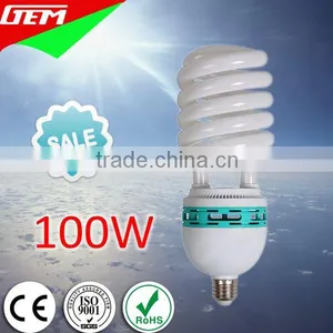 High Lumens Daylight Spiral 100W Energy Saving Lamp With E27/E40 Base thumbnail-2